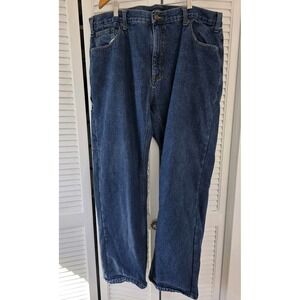 Vtg Berkley-Jensen Flannel Plaid Insulated Outdoor Hunting Carpenter Jeans 40x32